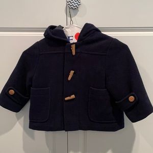 Baby boy winter pea coat